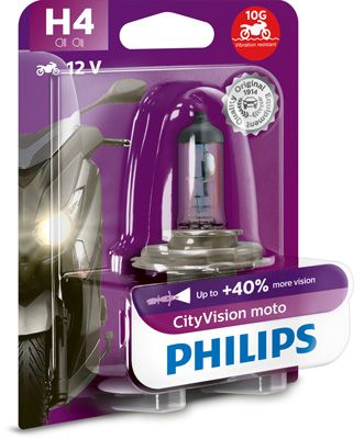 Obrázok żiarovka PHILIPS CityVision moto 12342CTVBW