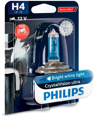 Obrázok żiarovka PHILIPS CrystalVision ultra moto 12342CVUBW