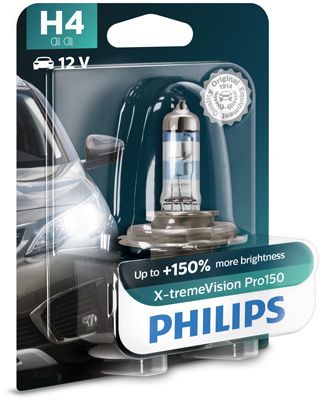 Obrázok żiarovka PHILIPS X-tremeVision Pro150 12342XVPB1