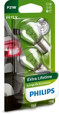 Obrázok żiarovka PHILIPS LongLife EcoVision 12498LLECOB2