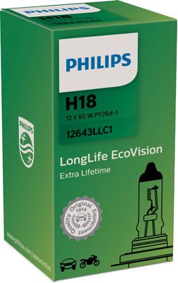 Obrázok żiarovka PHILIPS LongLife EcoVision 12643LLC1