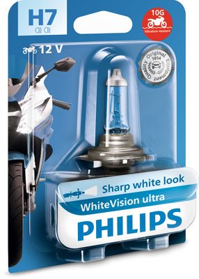 Obrázok żiarovka PHILIPS WhiteVision ultra moto 12972WVUBW