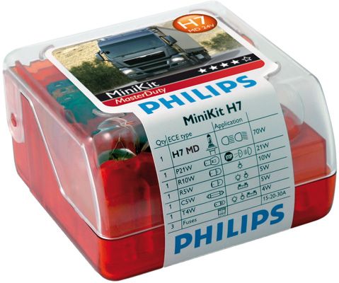 Obrázok Sortiment, żiarovky PHILIPS MiniKit MasterDuty 55555SKMDKM