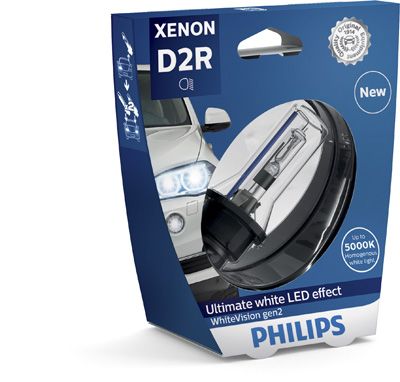 Obrázok żiarovka PHILIPS Xenon WhiteVision gen2 85126WHV2S1