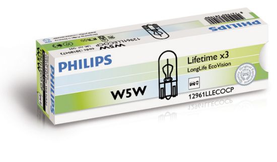 Obrázok żiarovka pre smerové svetlo PHILIPS LongLife EcoVision 12961LLECOCP