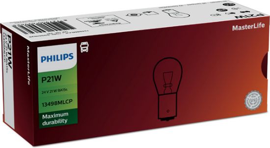 Obrázok żiarovka prídavného brzdového svetla PHILIPS MasterLife 13498MLCP