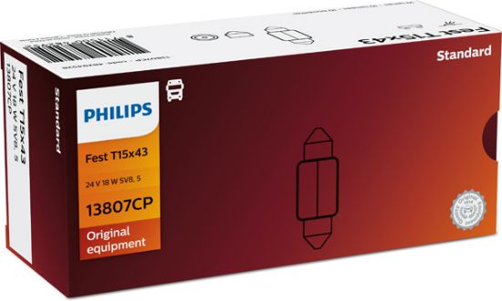 Obrázok żiarovka osvetlenia batożinového priestoru PHILIPS  13807CP