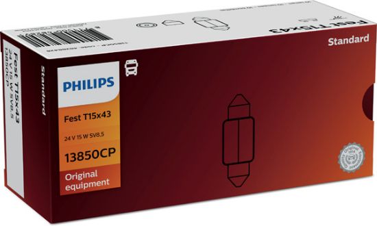 Obrázok żiarovka osvetlenia batożinového priestoru PHILIPS  13850CP