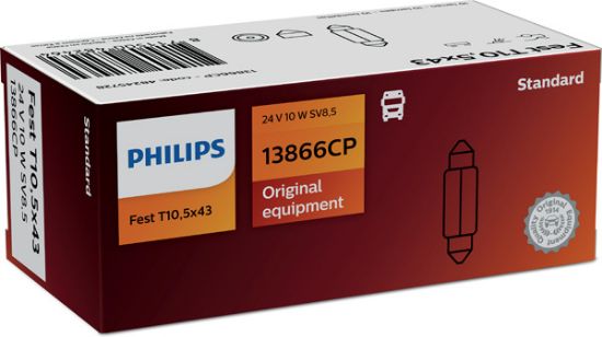 Obrázok żiarovka osvetlenia batożinového priestoru PHILIPS  13866CP
