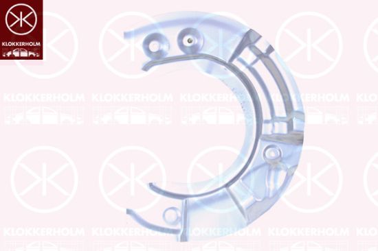 Obrázok Ochranný plech proti rozstreku, Brzdový kotúč KLOKKERHOLM  0067377