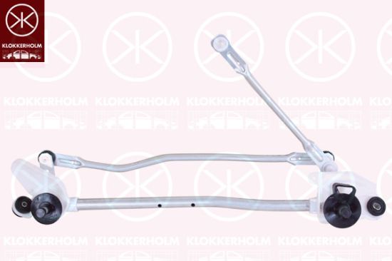 Obrázok Mechanizmus stieračov KLOKKERHOLM  16093280