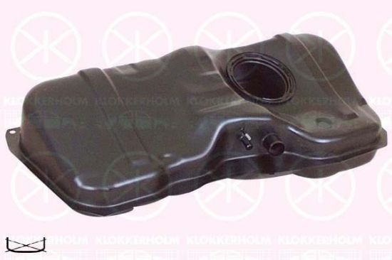 Obrázok Palivová nádrż KLOKKERHOLM  5022008