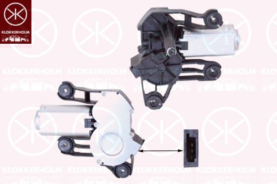 Obrázok Motor stieračov KLOKKERHOLM  55537170
