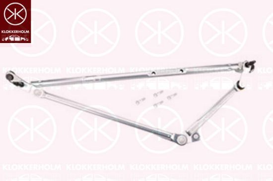 Obrázok Mechanizmus stieračov KLOKKERHOLM  65223280