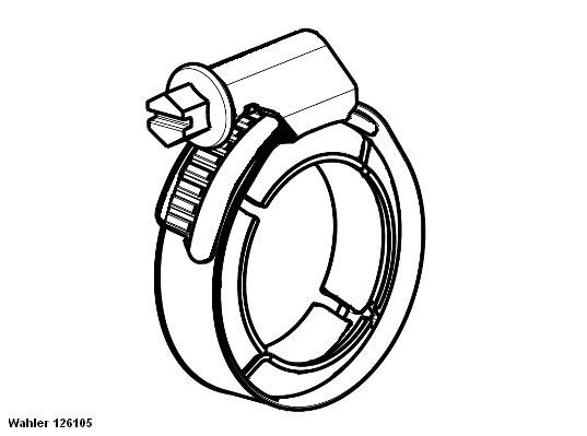 Obrázok Spona BorgWarner (Wahler)  126105