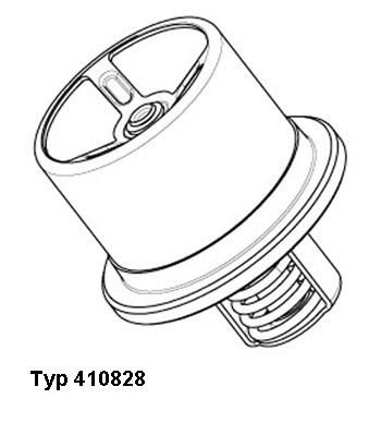 Obrázok Termostat chladenia BorgWarner (Wahler)  41082882D0