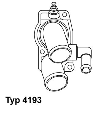 Obrázok Termostat chladenia BorgWarner (Wahler)  419392D