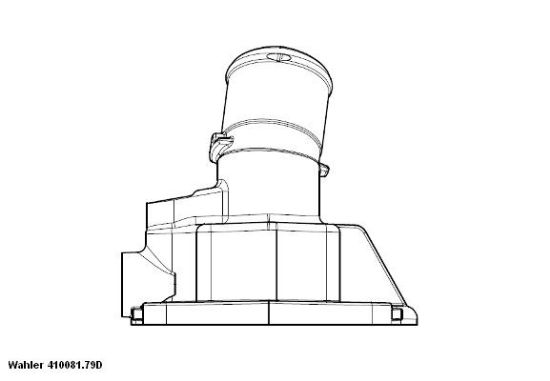 Obrázok Termostat chladenia BorgWarner (Wahler)  41008179D