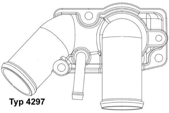 Obrázok Termostat chladenia BorgWarner (Wahler)  429792D