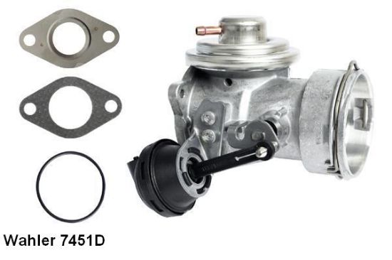Obrázok AGR - Ventil BorgWarner (Wahler)  7451D
