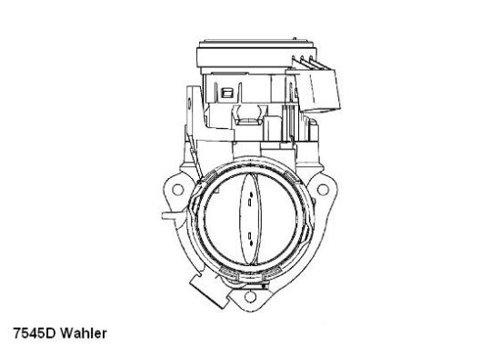 Obrázok AGR - Modul BorgWarner (Wahler)  7545D