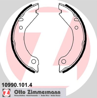 Obrázok Sada brzd. čeľustí parkov. brzdy ZIMMERMANN  109901014
