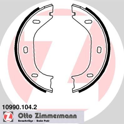 Obrázok Sada brzd. čeľustí parkov. brzdy ZIMMERMANN  109901042