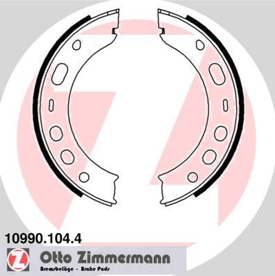 Obrázok Sada brzd. čeľustí parkov. brzdy ZIMMERMANN  109901044