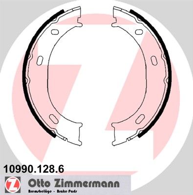 Obrázok Sada brzd. čeľustí parkov. brzdy ZIMMERMANN  109901286