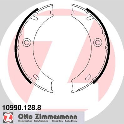 Obrázok Sada brzd. čeľustí parkov. brzdy ZIMMERMANN  109901288