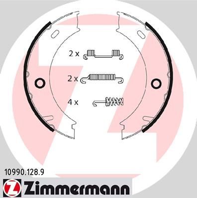 Obrázok Sada brzd. čeľustí parkov. brzdy ZIMMERMANN  109901289
