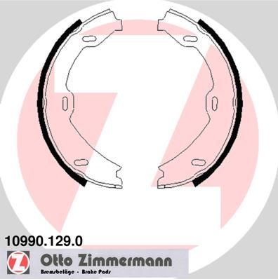 Obrázok Sada brzd. čeľustí parkov. brzdy ZIMMERMANN  109901290