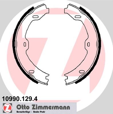 Obrázok Sada brzd. čeľustí parkov. brzdy ZIMMERMANN  109901294