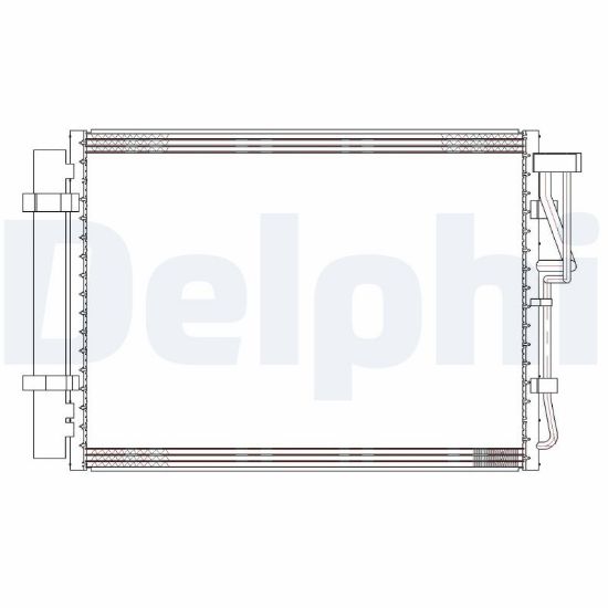 Obrázok Kondenzátor klimatizácie DELPHI  CF20303