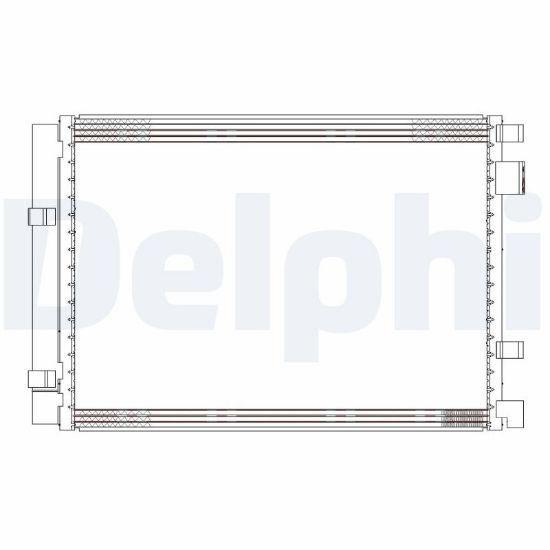 Obrázok Kondenzátor klimatizácie DELPHI  CF20306