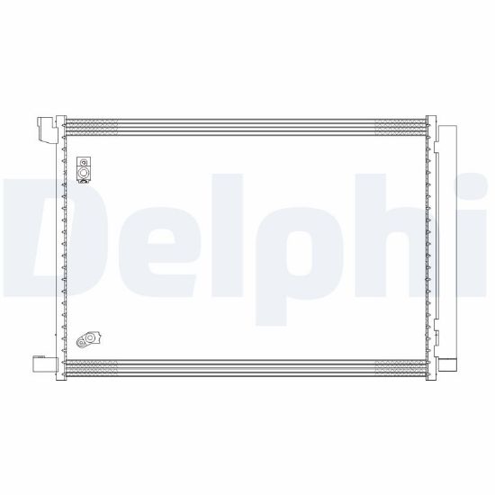 Obrázok Kondenzátor klimatizácie DELPHI  CF20308