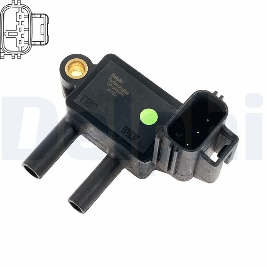 Obrázok Snímač tlaku výfukových plynov DELPHI  DPS0002612B1