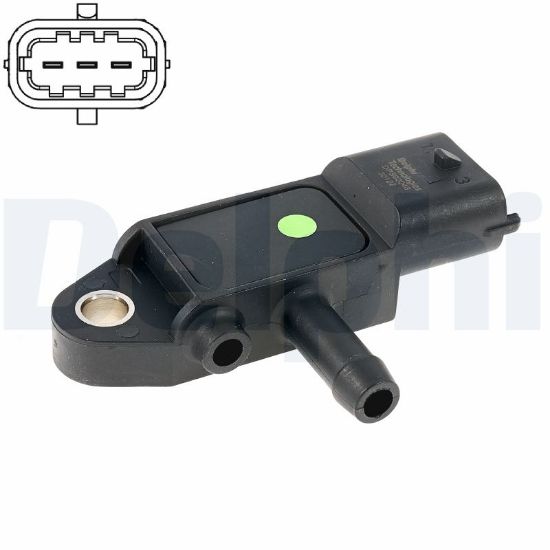 Obrázok Snímač tlaku výfukových plynov DELPHI  DPS0004812B1