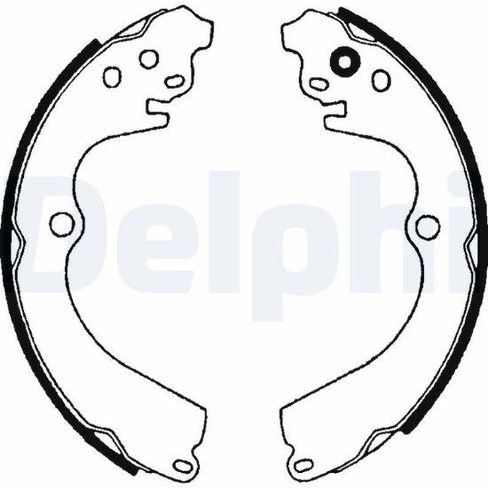 Obrázok Sada brzdových čeľustí DELPHI  LS1604