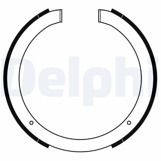 Obrázok Sada brzdových čeľustí DELPHI  LS2168