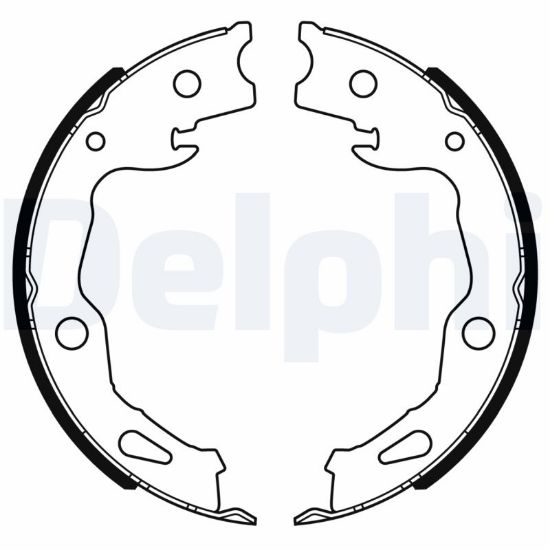 Obrázok Sada brzdových čeľustí DELPHI  LS2186