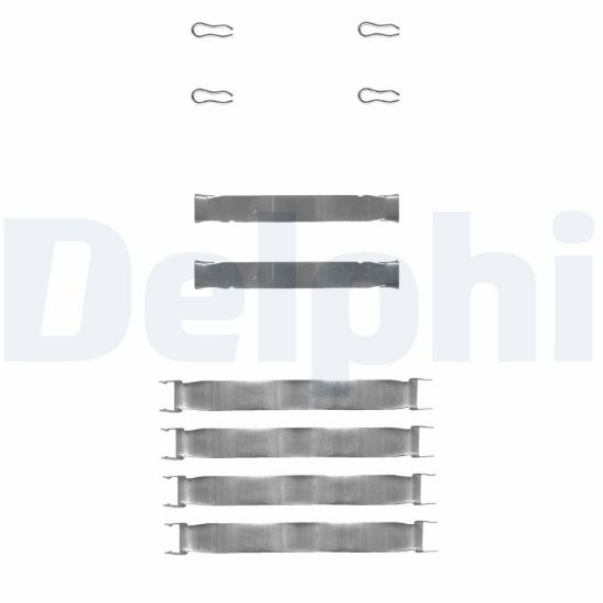 Obrázok Sada príslużenstva oblożenia kotúčovej brzdy DELPHI  LX0019
