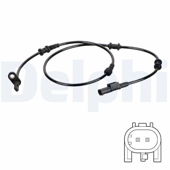 Obrázok Snímač počtu otáčok kolesa DELPHI  SS20759