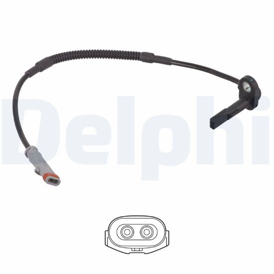 Obrázok Snímač počtu otáčok kolesa DELPHI  SS2125212B1