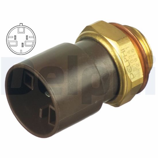 Obrázok Teplotný spínač ventilátora chladenia DELPHI  TS10341