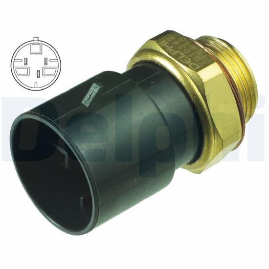 Obrázok Teplotný spínač ventilátora chladenia DELPHI  TS10342