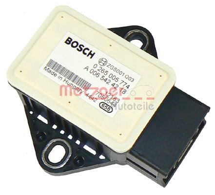 Obrázok Snímač pozdĺżneho/priečneho zrýchlenia METZGER ORIGINAL ERSATZTEIL 0900578