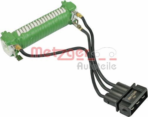 Obrázok Predradný odpor elektromotora ventilátoru METZGER  0917246