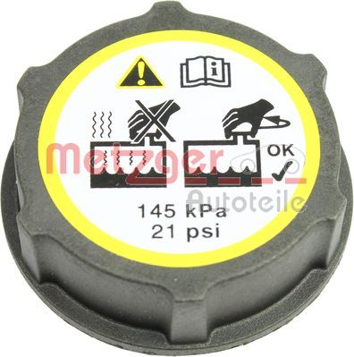 Obrázok Uzatvárací kryt, nádobka chladiacej kvapaliny METZGER GREENPARTS 2140067