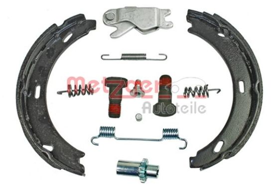 Obrázok Sada brzd. čeľustí parkov. brzdy METZGER  0152011